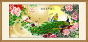 富贵吉祥图中堂画图片下载