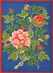 藏佛妙莲唐卡图片