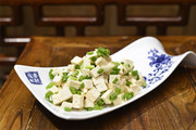 小葱拌豆腐高清图片