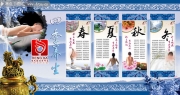 四季养生宣传展板下载