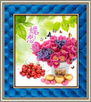 蝶恋花装饰画素材