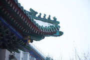 古代屋檐摄影图片