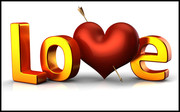 立体LOVE字体模板