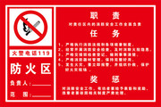 消防责任牌设计
