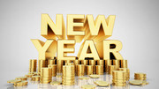 新年金币图片素材