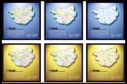 广西行政区地图