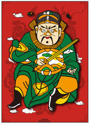 传统新年年画素材下载