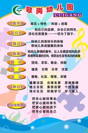 幼儿园宣传展板