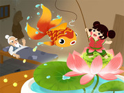 莲花童子图片素材