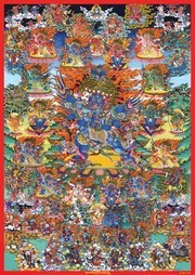 普巴金刚唐卡画素材