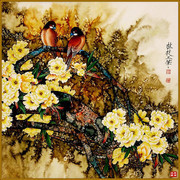 精美花鸟工笔画图片