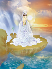 白衣观音图片下载