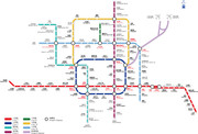 北京地铁交通图