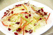 青椒土豆丝摄影图片