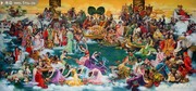 油画《瑶池会仙图》图片
