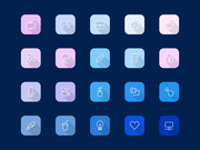 简洁APP图标