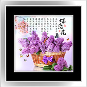 蝶恋花装饰画图片