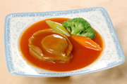 蚝皇鲍鱼菜品素材