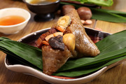 板栗粽子宣传图片