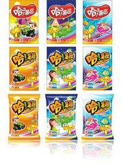 薯条包装模板