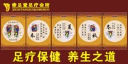 四季足疗保健穴位图