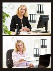 办公室美女图片