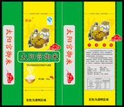 大米包装袋设计图