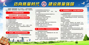 全国质量月展板图片下载