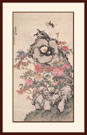 富贵白头_清_居廉