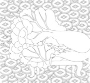 玉雕白菜矢量源文件