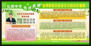 践行社会主义核心价值观宣传展板