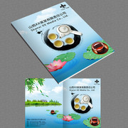 茶文化宣传册模板下载
