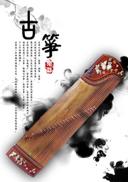 中国风古筝图片素材
