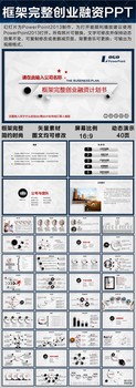 企业融资创业PPT模板下载