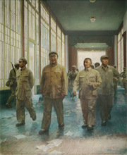 煦园曙光油画图片