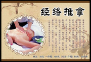 经络推拿展板