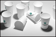 һ����ֽ������LOGO��ͼ