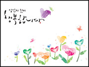 水彩花卉图片