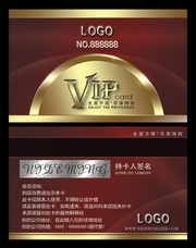 VIP卡会员卡模板