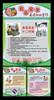 食品安全基本知识宣传栏