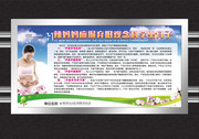 科学做月子宣传展板