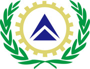产品质量免检证书标志矢量图