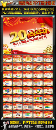 <b>周年庆典PPT模板下载</b>