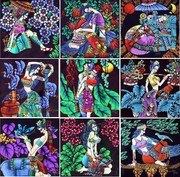 民族风格插画高清图片