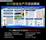 2016年安全月活动展板