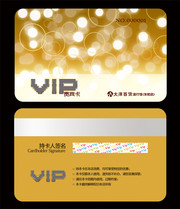 时尚VIP卡模板