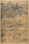 蕉林酌酒图_明_陈洪绶