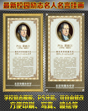 黑格尔名人挂画 