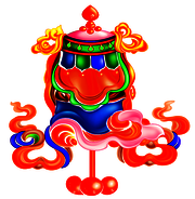 吉祥八宝宝伞图片