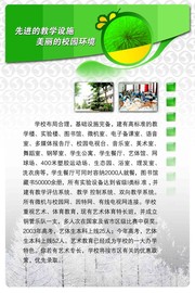 学校文化教育展板